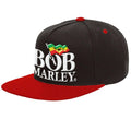 Black - Front - Bob Marley Unisex Adult Logo Baseball Cap