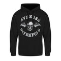 Black - Front - Avenged Sevenfold Unisex Adult Logo Hoodie