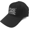 Black - Front - Ozzy Osbourne Unisex Adult Logo Baseball Cap