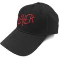 Black - Front - Slayer Unisex Adult Logo Baseball Cap