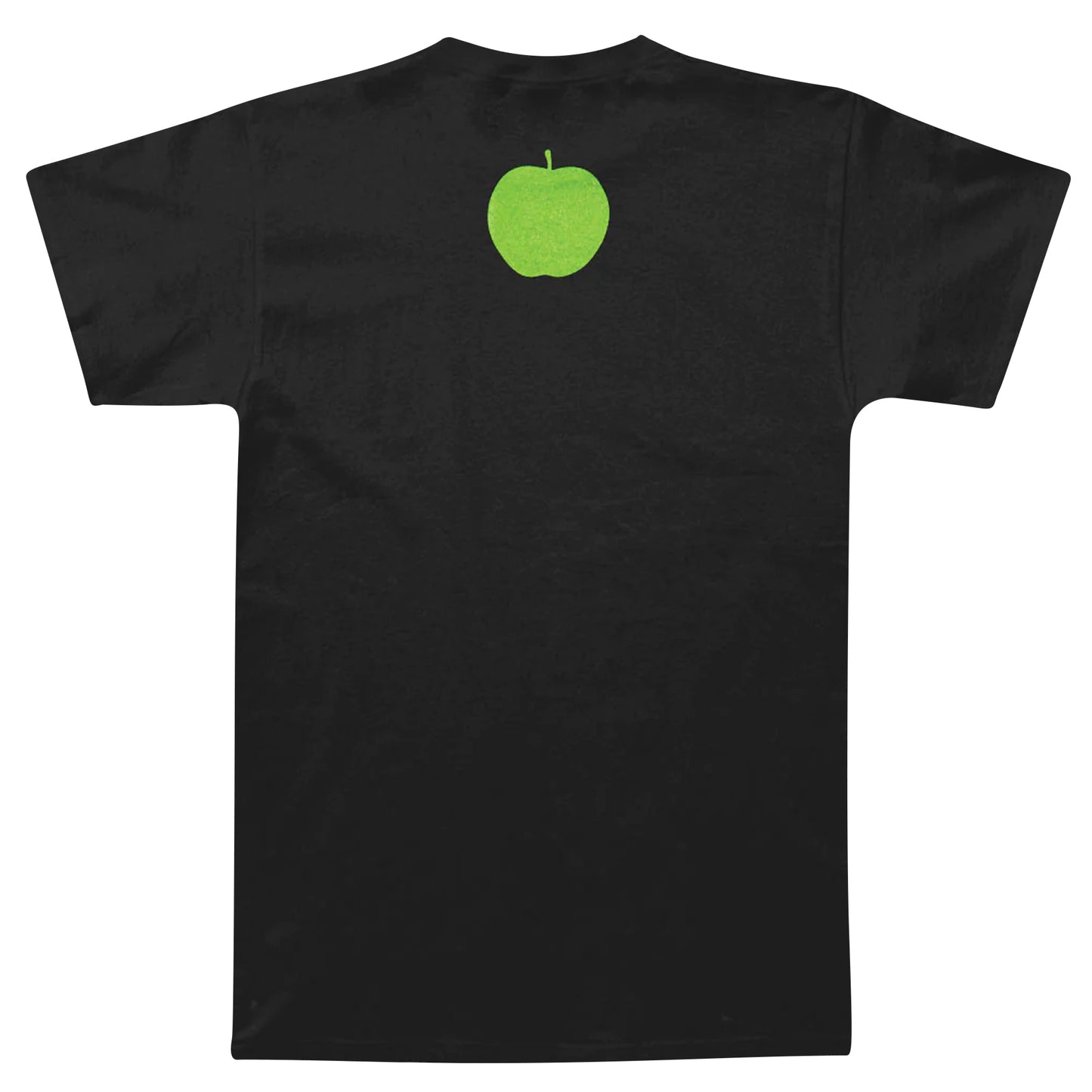 Black - Back - The Beatles Unisex Adult On Apple Back Print T-Shirt
