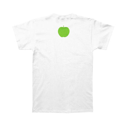 White - Back - The Beatles Unisex Adult On Apple Back Print T-Shirt