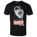 Black - Front - Kiss Unisex Adult The Demon Rock T-Shirt