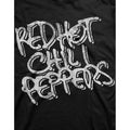 Black - Side - Red Hot Chilli Peppers Unisex Adult Logo T-Shirt