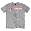 Grey - Front - The Killers Unisex Adult Bolt T-Shirt