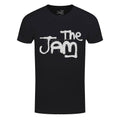 Black - Front - The Jam Unisex Adult Spray Logo T-Shirt
