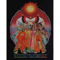 Black - Side - Earth, Wind & Fire Unisex Adult Let´s Groove Back Print T-Shirt