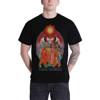 Black - Front - Earth, Wind & Fire Unisex Adult Let´s Groove Back Print T-Shirt