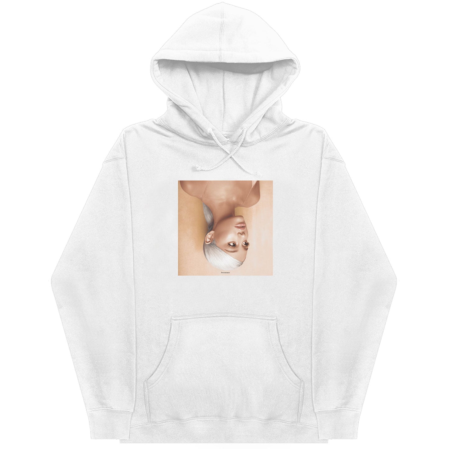 White - Front - Ariana Grande Unisex Adult Sweetener Hoodie