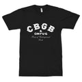 Black - Front - CBGB Unisex Adult Logo T-Shirt