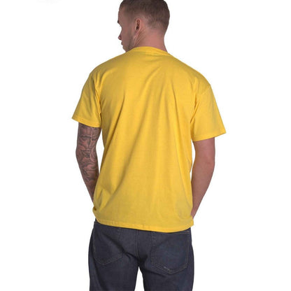 Yellow - Back - Pink Floyd Unisex Adult Carnegie Hall Poster T-Shirt