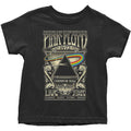 Black - Front - Pink Floyd Childrens-Kids Carnegie Hall Poster T-Shirt