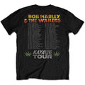 Black - Back - Bob Marley Unisex Adult Kaya Tour Back Print T-Shirt