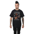 Black - Back - Lemmy Unisex Adult Iron Cross Stone Deaf Forever T-Shirt