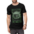 Black - Front - Sublime Unisex Adult Grn 40 Oz T-Shirt