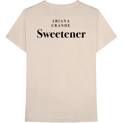 Sand - Back - Ariana Grande Unisex Adult Sweetener T-Shirt
