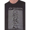 Black - Side - Joy Division Unisex Adult Unknown Pleasures Cotton T-Shirt
