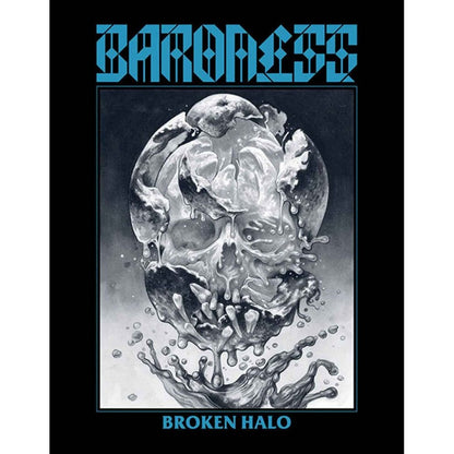 Black - Side - Baroness Unisex Adult Broken Halo Cotton T-Shirt