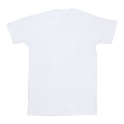 White - Back - Gorillaz Unisex Adult Logo Cotton T-Shirt