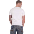 White - Back - Gorillaz Unisex Adult Logo Cotton T-Shirt