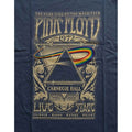Navy Blue - Back - Pink Floyd Womens-Ladies Carnegie Hall Poster Cotton T-Shirt