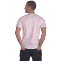 White - Back - Roxy Music Unisex Adult Guitar Cotton T-Shirt
