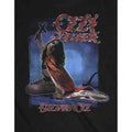 Black - Side - Ozzy Osbourne Unisex Adult Blizzard Of Ozz Track List T-Shirt