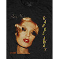 Black - Side - Roxy Music Unisex Adult Dance Away Album Cotton T-Shirt