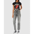 Black - Pack Shot - The Rolling Stones Womens-Ladies Tour 1978 Cotton T-Shirt