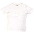 White - Front - Kiss Unisex Adult Buzzsaw Cotton Logo T-Shirt