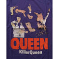 Purple - Side - Queen Womens-Ladies Killer Cotton T-Shirt