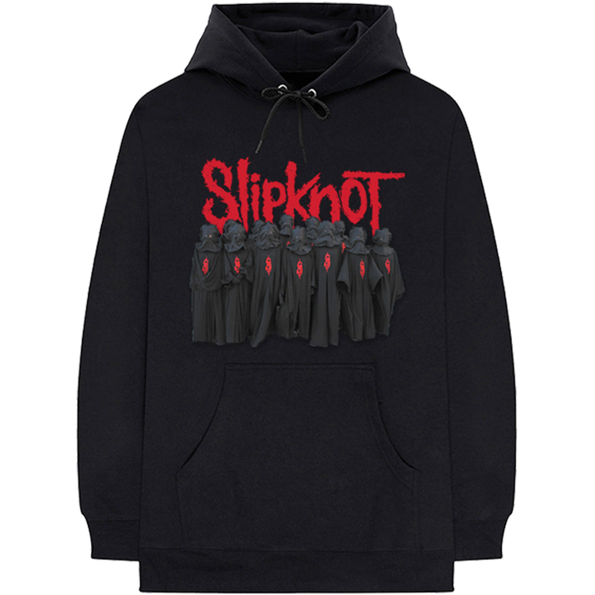 Black - Front - Slipknot Unisex Adult Choir Pullover Hoodie