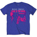 Royal Blue - Front - Roxy Music Unisex Adult Love Is The Drug Cotton T-Shirt