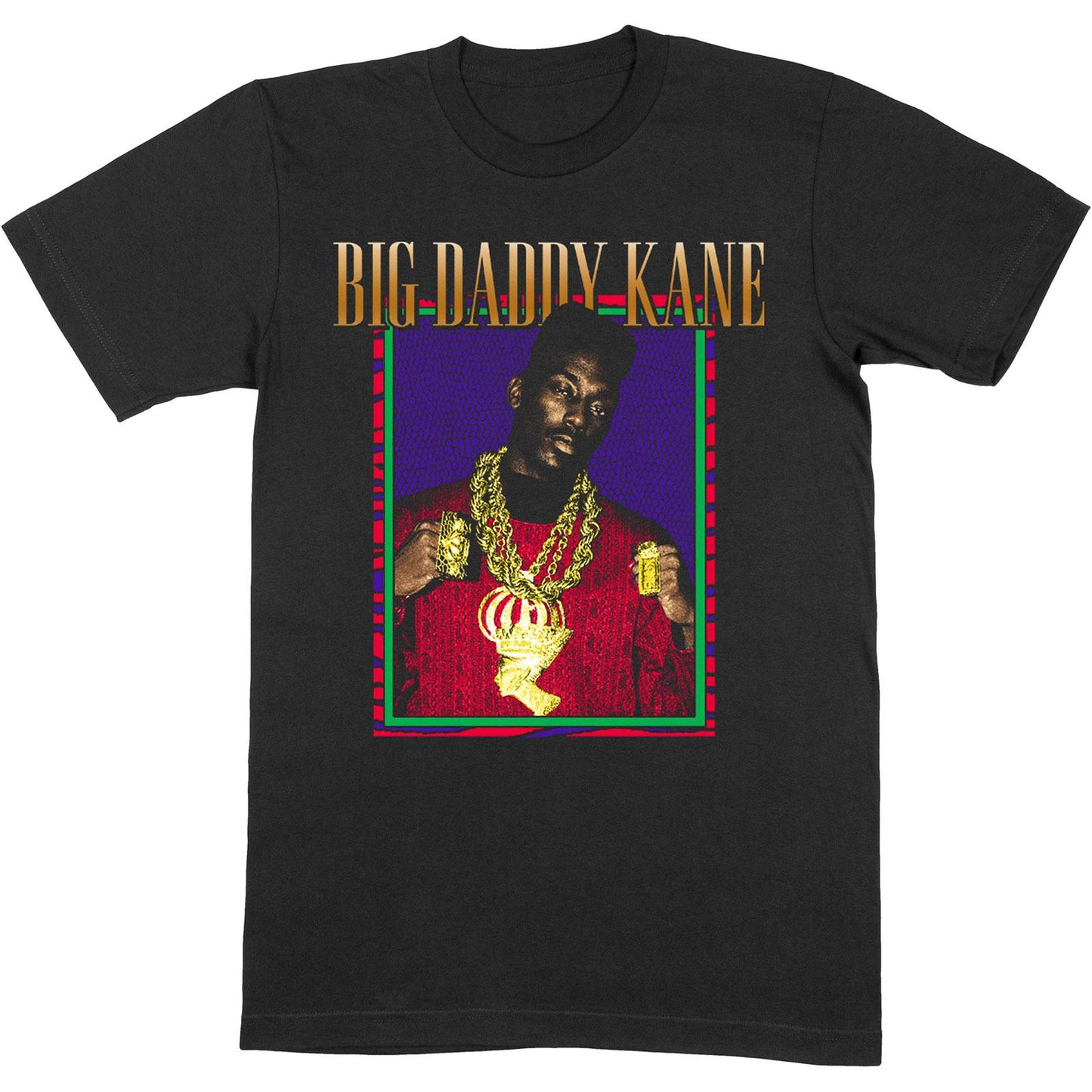 Black - Front - Big Daddy Kane Unisex Adult Half Steppin´ Cotton T-Shirt