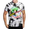 White - Back - Bob Marley Unisex Adult Neon Sign T-Shirt