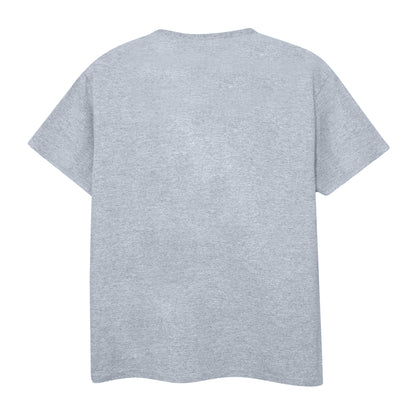 Heather Grey - Back - Foo Fighters Childrens-Kids Logo T-Shirt