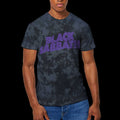 Black - Side - Black Sabbath Unisex Adult Wavy Logo T-Shirt