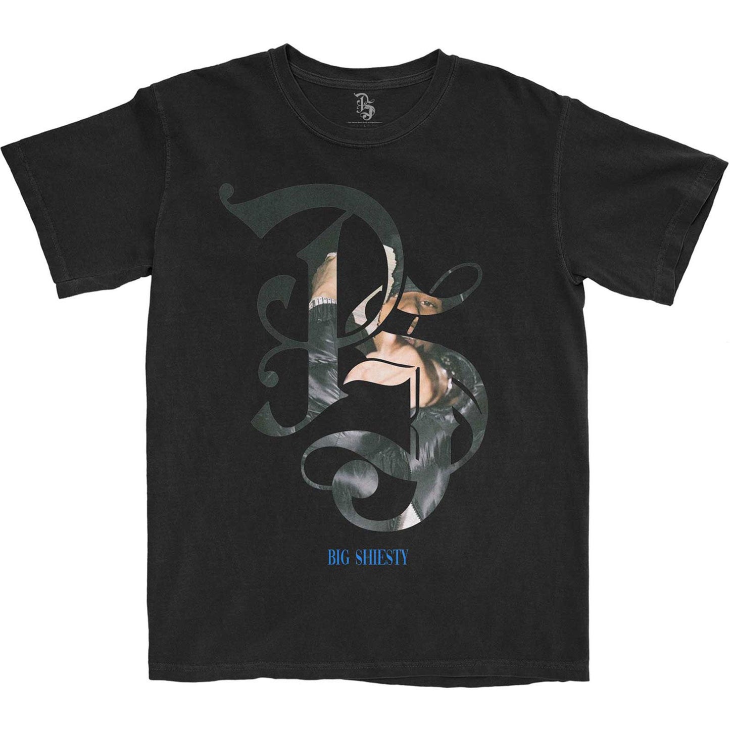 Black - Front - Pooh Shiesty Unisex Adult Big PS Cotton T-Shirt