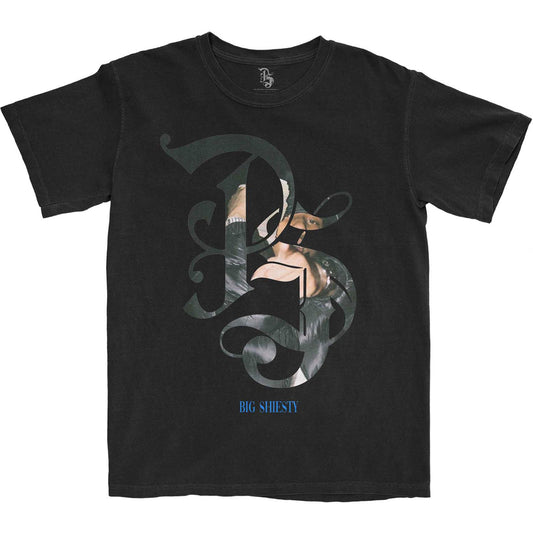 Black - Front - Pooh Shiesty Unisex Adult Big PS Cotton T-Shirt