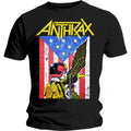Black - Front - Anthrax Unisex Adult Dread Eagle T-Shirt
