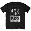 Black - Front - Kiss Unisex Adult Tonight Cotton T-Shirt