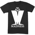Black - Front - Madness Unisex Adult Logo Cotton T-Shirt