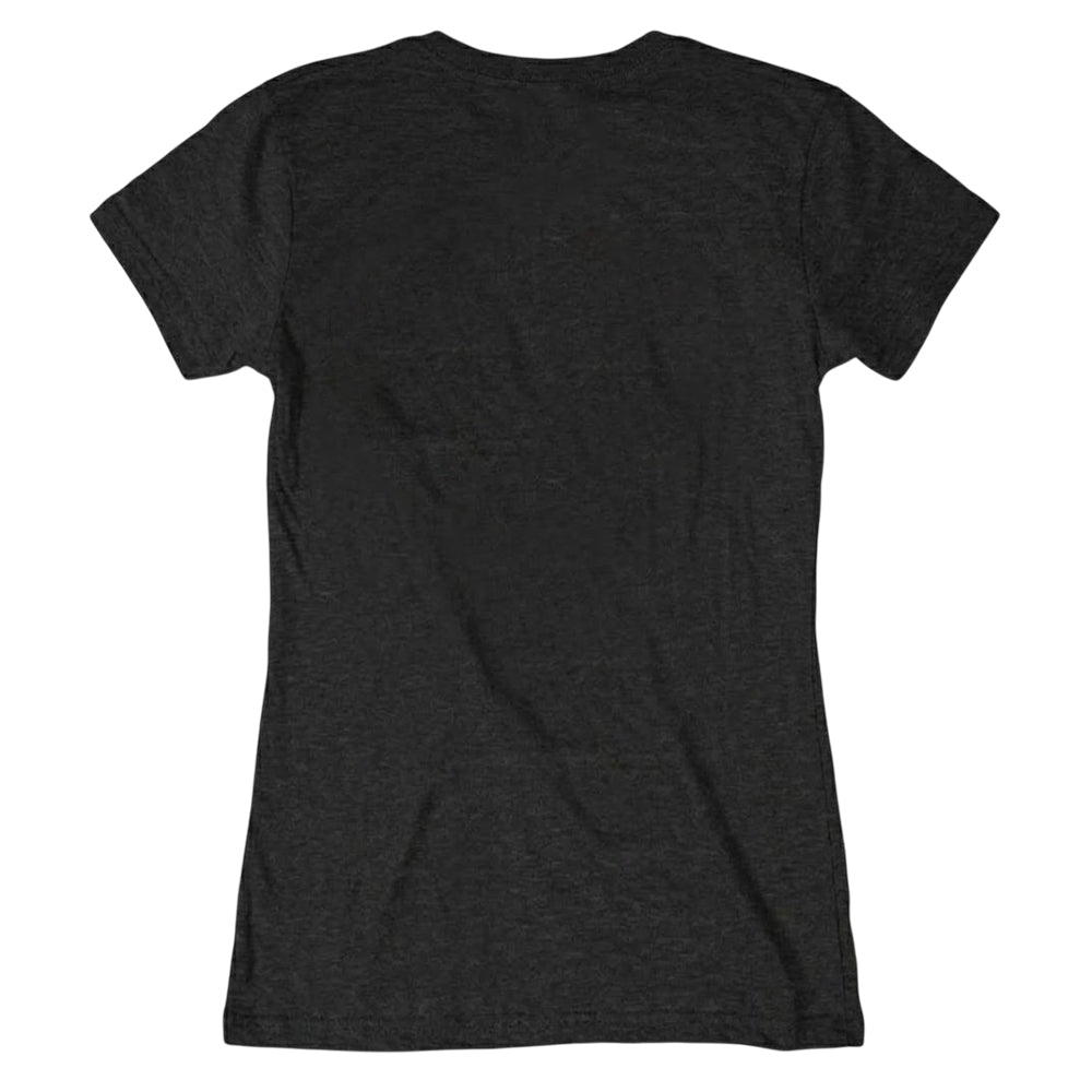 Black - Back - David Bowie Womens-Ladies Diamond Dogs Vintage T-Shirt