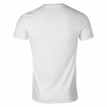 White - Back - Gorillaz Unisex Adult Plastic Beach Cotton T-Shirt