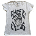 Heather Grey - Front - Alice In Chains Womens-Ladies Transplant Heather T-Shirt