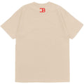 Natural - Back - French Montana Unisex Adult Don´t Block Your Blessings Back Print Cotton T-Shirt