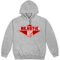 Grey - Front - Beastie Boys Unisex Adult Diamond Logo Pullover Hoodie