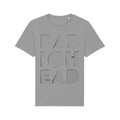 Grey - Front - Radio Systems Unisex Adult Note Pad Cut Out T-Shirt