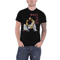 Black - Front - Eminem Unisex Adult Letters Cotton T-Shirt