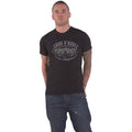 Black - Front - Guns N Roses Unisex Adult Embellished Logo T-Shirt